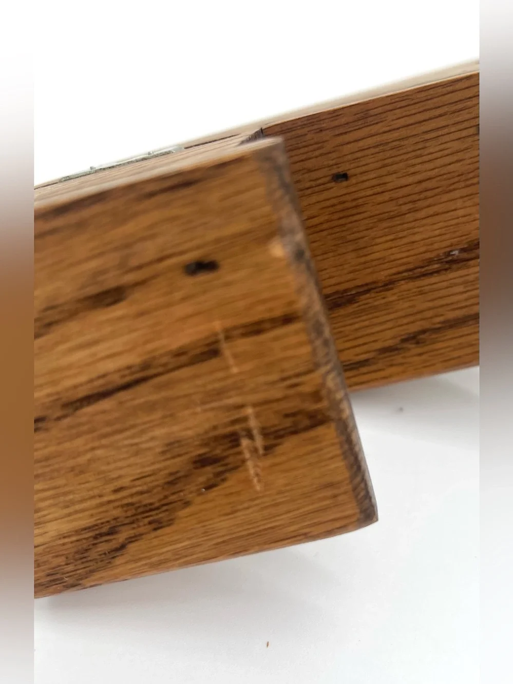 Wooden Staircase Wall Mini Shelves Set Of 2 Trinket Cottage Core Farmhouse